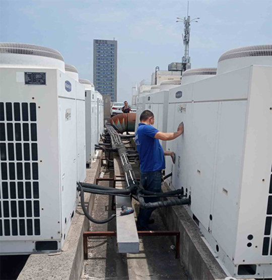 威远中央空调制热和不制冷系统维修方法